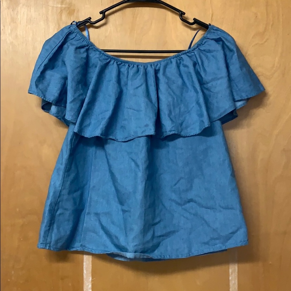 Off the shoulder blouse